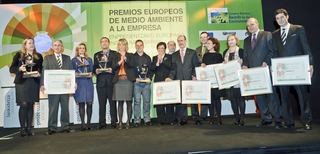 berdrola, Osakidetza Comarca Bilbao, Udapa, Yor, Sener y Colegio Calasancio obtienen los Premios Europeos de Medio Ambiente a la Empresa en el País Vasco